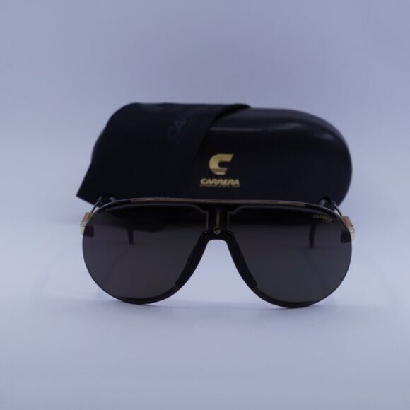 Carrera SUPERCHAMPION 2M2 2K Shield Sunglasses - Black/Gold/Grey AR - Picture 2 of 11